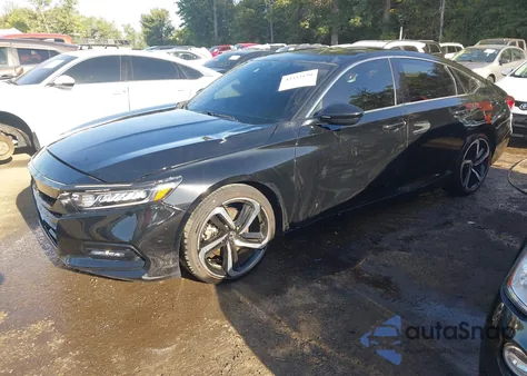 2020 Honda Accord Sport из США, поврежденный, VIN 1HGCV1F30LA051844